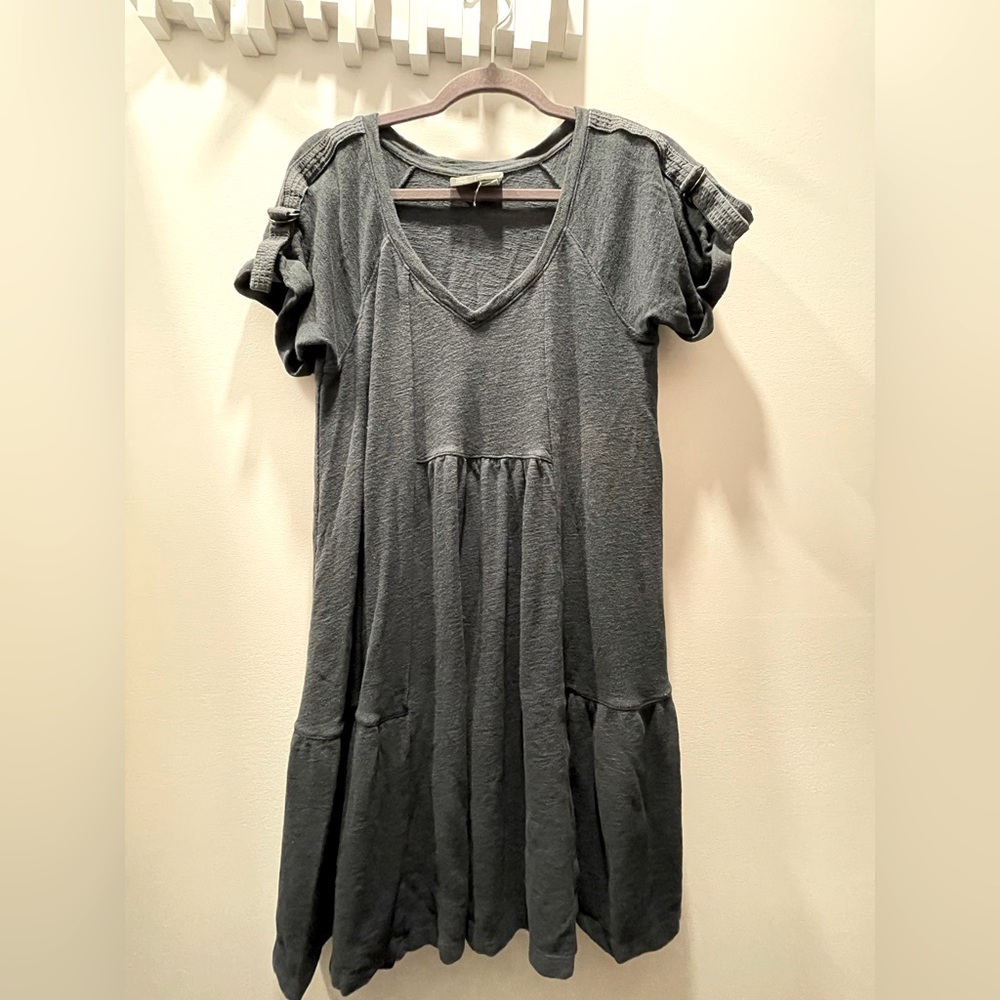 Gray blue Saturday Sunday by Anthropologie dress